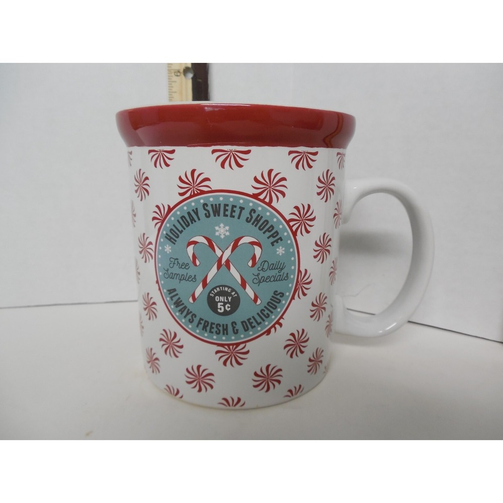 Design Pac "Holiday Sweet Shoppe Always Fresh & Delicious" Christmas Mug 22 oz